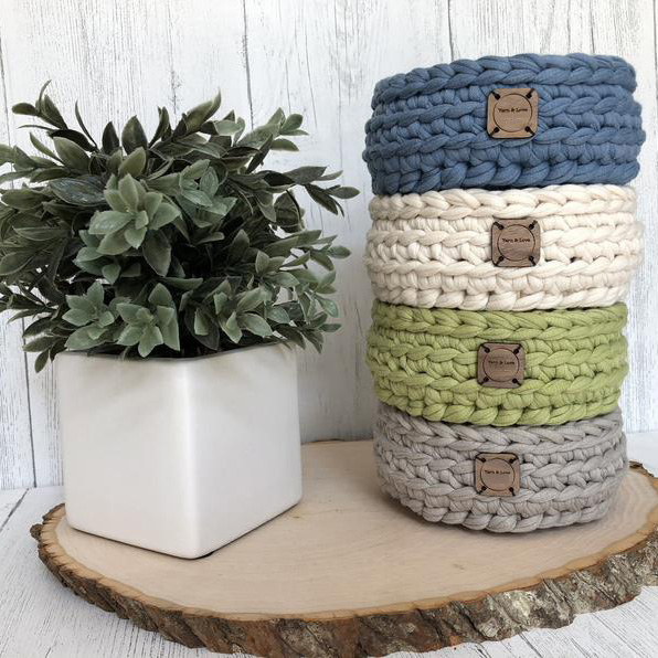 Y-Z Design Custom Nordic grobes Baumwoll seil Strick Hkel schale Bro  Bastel zimmer Badezimmer Aufbewahrung skorb| Alibaba.com