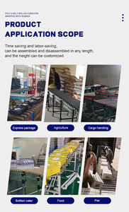 Trasportatore tecnico a 90 ° tavolo elettrico curvo sopraelevato carrello trasporto a rulli flessibili trasportatori a rulli flessibili - Product Image 6