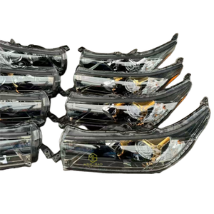 Faros LED de Alta Gama <span class=keywords><strong>Black</strong></span> Gold Knight <span class=keywords><strong>Edition</strong></span> de 12V 6000K 65W con Luces de Circulación Diurna de Ajuste Universal - Product Image 4