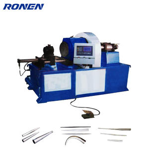Machine de réduction de tubes contrôlée par PLC pour le rétrécissement et l'expansion des tubes en <span class=keywords><strong>cuivre</strong></span> et en aluminium, formage des extrémités, haute sécurité - Product Image 4