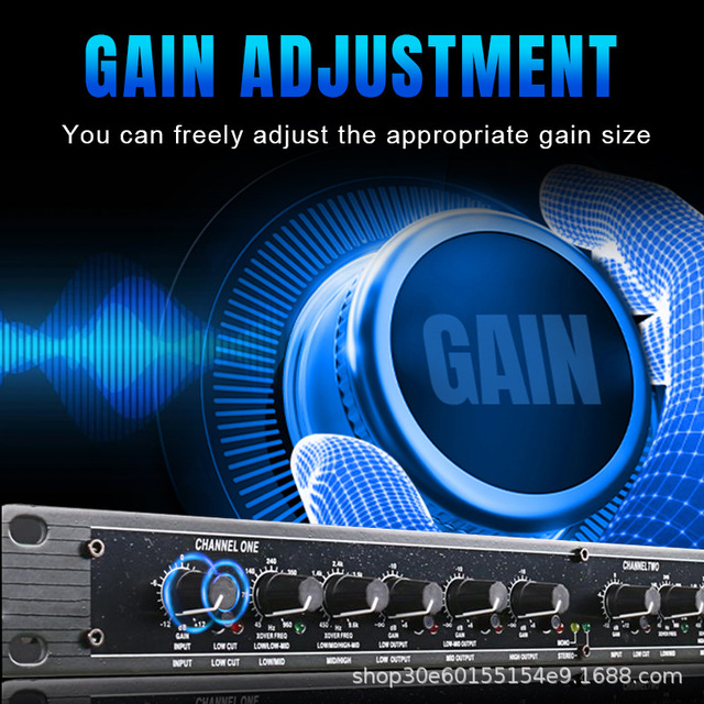 DBX 2-Way/3-Way Professional Audio Crossover 234XL 223XL Iron Made in China PA Speaker System Bi-Tri Amp Configuration