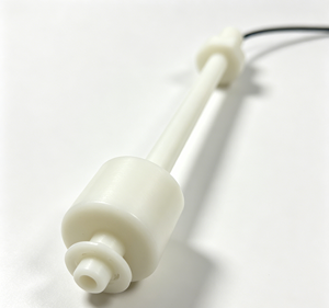 Capteur de niveau de liquide, interrupteur à flotteur en plastique blanc avec câble noir pour la détection de niveau élevé ou bas, refroidisseur d'air évaporatif - Product Image 2