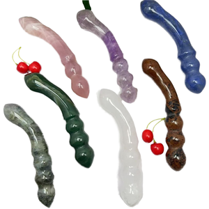 Kristal Kuarsa <span class=keywords><strong>Obsidian</strong></span> Alami Grosir, Dildo Kaca, <span class=keywords><strong>Penis</strong></span> Buatan Kristal, Tongkat Pijat Kristal, Kerajinan Kristal Lainnya - Product Image 4
