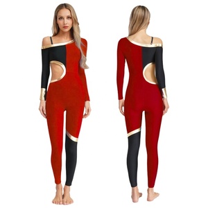 Traje de baile de escenario contemporáneo sublimación profesional para mujer al por mayor personalizado ropa de entrenamiento Ropa de baile - Product Image 5