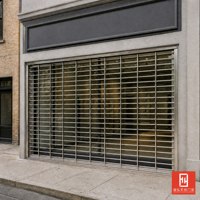 Puerta de Seguridad de Construcción Soldada con Acabado Pulido para Seguridad Residencial
