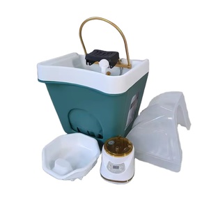 หัวเตียงสปาเซรามิกดีไซน์ทันสมัยแบบมืออาชีพ SW ชามแชมพูทนทานสำหรับห้องน้ำสำหรับโรงแรมและเวิร์คช็อป - Product Image 2