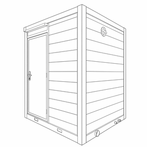 Casa Contenedor Mágica con Baño, Oficina en Contenedor Marítimo con Inodoro - Product Image 4