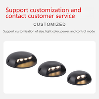 Lampes de sol LED extérieures étanches IP65 3W, lampes de chemin, éclairage de surface et encastré, alimentation CC pour application de jardin