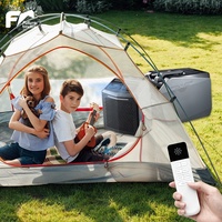 Refroidisseur d'air 3 en 1 avec ventilateur, déshumidification, refroidissement, climatiseur portable AC/DC pour la chambre des animaux de compagnie