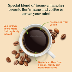 Café Instantâneo em Pó de Cogumelo Orgânico Lions Mane com Marca Privada OEM da Fábrica da China Compatível com Keurig K-Cup - Product Image 6