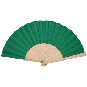 At a Low Price Promotional <strong>Personalised</strong> Folding Wooden <strong>Hand</strong> <strong>Fan</strong> - Product Image 1