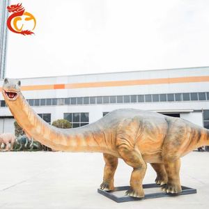 Manège interactif Dinosaure Carnotaurus pour centres commerciaux, Dinosaure animatronique avec rugissement réaliste - Product Image 5