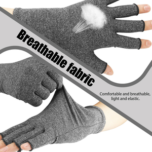 Sans doigts pour hommes et femmes, les symptômes de Tension musculaire, soulagent les douleurs articulaires, Compression, gants d'arthrite - Product Image 5
