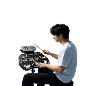 Kit de batterie électronique portable sans fil Orff pour débutants, design ergonomique, idéal pour l'apprentissage du jazz en gros - Product Image 5