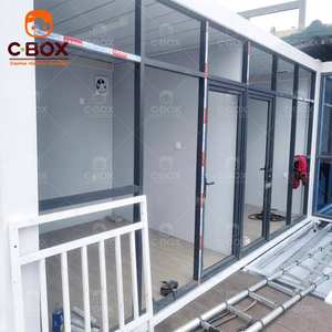 Villa de luxe modulaire préfabriquée personnalisée Cbox pour l'extérieur, bureaux mobiles, hôtels, bâtiments, maison conteneur en kit - Product Image 4