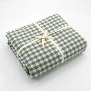 Instagram-style minimalist washed cotton <b>bed</b> <b>sheet</b>, single/<b>double</b> size, suitable <b>for</b> home use, tatami, dormitory, single size, - Product Image 1