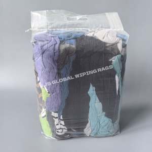 Trapos de limpieza de tela de 10kg, 15kg, 20kg, 25kg, de 100% algodón, de colores variados, de felpa y de forro polar, para limpieza. - Product Image 1