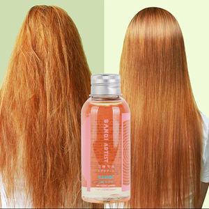 Óleo de Rícino Personalizado com Etiqueta Privada, Sérum Capilar Orgânico de Brilho Sedoso e <span class=keywords><strong>Anti</strong></span>-<span class=keywords><strong>Frizz</strong></span> com Óleo de Mirtilo e Argan 2-em-1, Produto de 80ml - Product Image 4