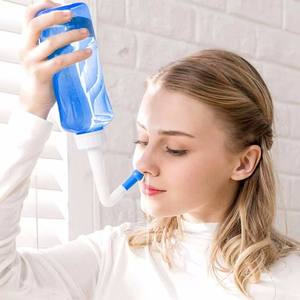 Qstech غسول الأنف زجاجة شطف الأنف تدفق الأنف تخفيف الجيوب الأنفية عدة شطف الجيوب الأنفية موسعات الأنف - Product Image 6