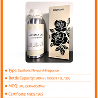 Huile d'arôme de parfum de luxe de longue durée Huile essentielle naturelle pure de haute qualité pour l'air frais et la machine de diffuseur d'arôme