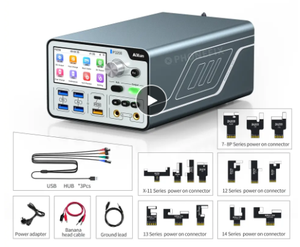 AiXun P3208 320W <span class=keywords><strong>fuente</strong></span> <span class=keywords><strong>de</strong></span> alimentación regulada inteligente 32V/8A Reparación <span class=keywords><strong>de</strong></span> batería <span class=keywords><strong>de</strong></span> detección <span class=keywords><strong>de</strong></span> placa base <span class=keywords><strong>de</strong></span> arranque <span class=keywords><strong>de</strong></span> un botón para iPhone 6 To16PM - Product Image 5