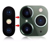 Protection d'écran en verre arrière intégrée avec colle complète pour objectif d'appareil photo de téléphone en gros pour iPhone 17 16 15 14 13 12 Pro Max