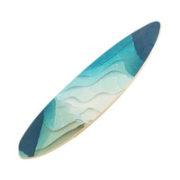Mini planches de surf en bois laminé, logo personnalisé, bon marché, collection