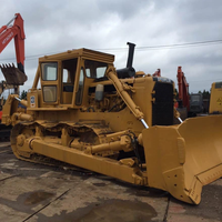 Bulldozer Caterpillar D8K d'occasion avec ripper, prix intéressant, Cat D8K D8n D8r D9r D9n Dozer à vendre