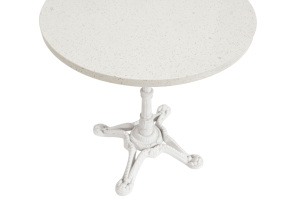 Blanco <span class=keywords><strong>plegable</strong></span> ocio Patio Bistro comedor conjunto muebles al aire libre jardín café <span class=keywords><strong>mesa</strong></span> de aluminio y sillas de 2 plazas - Product Image 6