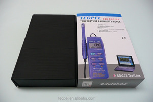 TECPEL DTM-322 <b>Temperature</b> Humidity 16,000 Sets 1-60 Min. Recording Interval 0.7C/2.5%RH Accuracy 0.1C/0.1%RH - Product Image 3