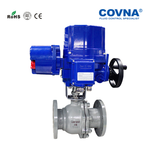 Válvula de Bola Motorizada de Acero Inoxidable de 2 Pulgadas a Prueba de Explosiones COVNA de 2 Vías con Brida - Product Image 5
