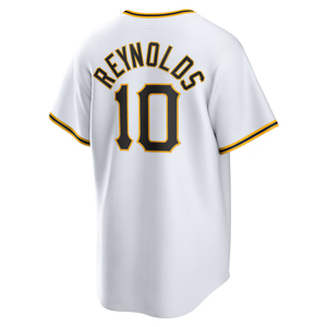 Kaos Jersey Baseball Kandang Pittsburgh 2026, Pakaian Kustom, Bordir Jahit, Seragam dengan Logo - Product Image 4