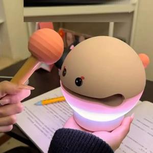 Veilleuse en bois en forme de poisson, commande tactile, lampe à percussion en bois en forme de poisson, veilleuse de prière en bois en forme de poisson pour la chambre à coucher, table de chevet - Product Image 2