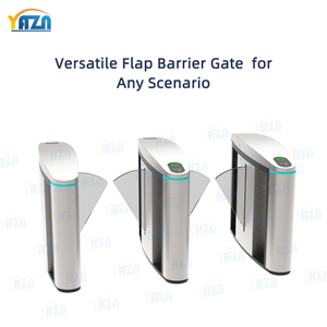מחסום כנפיים הזזה אוטומטי רחב 900 מ\"מ, זרימה יעילה בנתיב אחד, גישה מהירה תוך 0.2 שניות, מערכת בטיחות לתחנת תחבורה ואצטדיון ספורט - Product Image 3