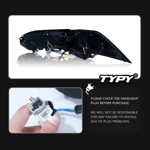 Feux arrière TYPY pour Toyota RAV4 2020-2024, mise à niveau modifiée avec nouveau clignotant dynamique DRL LED, accessoires auto - Product Image 4