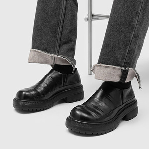Zapatos de Hombre Primavera 2026, Elegantes, con Suela Suave, Cómodos, Sin Cordones, Casuales, de Negocios, con Suela Gruesa, para Hombres Jóvenes y de Mediana Edad - Product Image 1