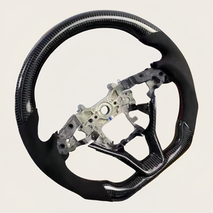 พวงมาลัยคาร์บอนไฟเบอร์แบบกำหนดเองสำหรับรถยนต์ฮอนด้าแอคคอร์ดรุ่นที่ 10 ปี 2018-2023 อุปกรณ์ตกแต่งภายในรถยนต์ - Product Image 1