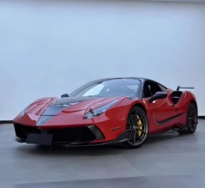 Kit de carrocería de parachoques de coche de fibra de carbono Hlaf estilo M para Ferrari <span class=keywords><strong>488</strong></span> GTB Kit de carrocería de coche modificado piezas de automóvil - Product Image 3