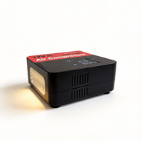 Compresseur d'air portable compact 12V avec logo personnalisé, jauge de pression numérique, commande tactile, gonflage rapide pour pneus précis