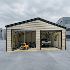 Garaje de Estacionamiento con Estructura de Acero Resistente al Viento, Gran Edificio Metálico <span class=keywords><strong>para</strong></span> Almacenamiento de Autos, Estructura de Acero Prefabricada Q235B - Product Image 2
