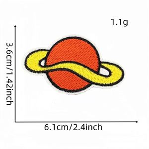 แผ่นปักลายรุ้งเมฆเดซี่ Good Vibes แบบรีดติดเสื้อผ้า กระเป๋าเป้สะพายหลัง สำหรับตกแต่ง - Product Image 3