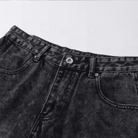 Shorts en jean personnalisés pour hommes, style streetwear, 100% coton respirant, indispensables pour l'été, shorts en jean sur mesure, fabrication OEM