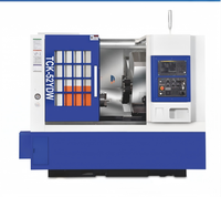 Tour-fraiseuse numérique CNC TCK-52MYS à double broche et 4 axes pour usages moyens avec outillage motorisé de haute précision