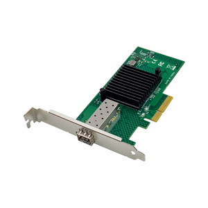 Speed Bridge SQ7315 X520-DA1 PCIe X4 10G SFP+ Server Network Card Single Port <b>Fiber</b> <b>Optic</b> Internal - Product Image 3