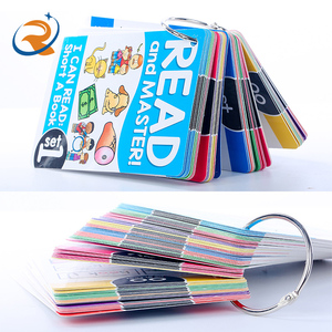 Servicios de impresión de tarjetas flash borrables secas aprendizaje del <span class=keywords><strong>alfabeto</strong></span> inglés números árabes animales personalizados - Product Image 1