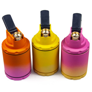 New Zinc Alloy <b>Grinder</b> 3 Parts Creative <b>Herb</b> <b>Grinder</b> Tobacco <b>Grinder</b> with Smoking Function - Product Image 3