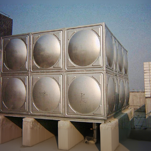 304 316 1000 Litre Soudage Réservoir D'eau En Acier Inoxydable Prix Modulaire Isolé Carré Chaud Froid Panneau En Acier Inoxydable Prix - Product Image 1