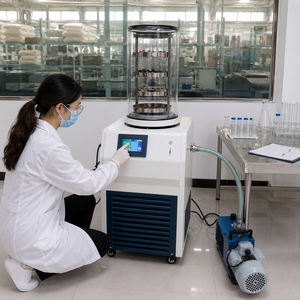 Liofilizador Compacto de Laboratorio Nathi con Área de Liofilización de 0.18 y Trampa de Frío Opcional de -80°C para Muestras Biológicas - Product Image 3