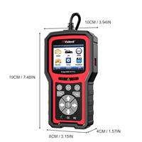 Herramienta de Diagnóstico para Camiones Diésel y Gasolina Vident IEasy 320HD Pro, Lector de Códigos OBD2/EOBD + CAN, Escáner Automotriz Compatible con 5 Idiomas