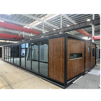Foshan Maison Conteneur Pliable Maison Conteneur Extensible Moderne 40ft 2 Chambres Luxe Grand